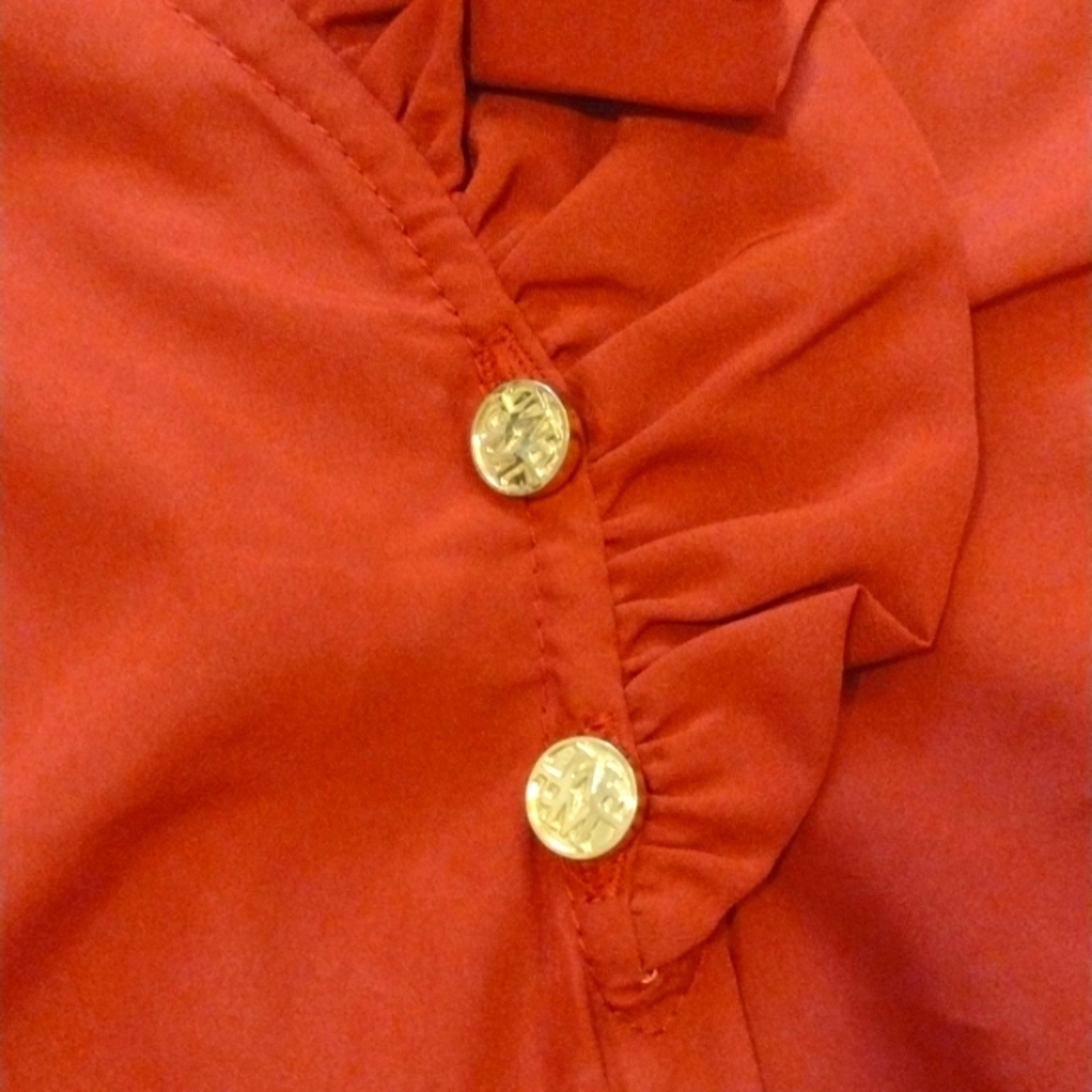 Mud Pie Ruffle Neck Tunic - Picture 4 of 9